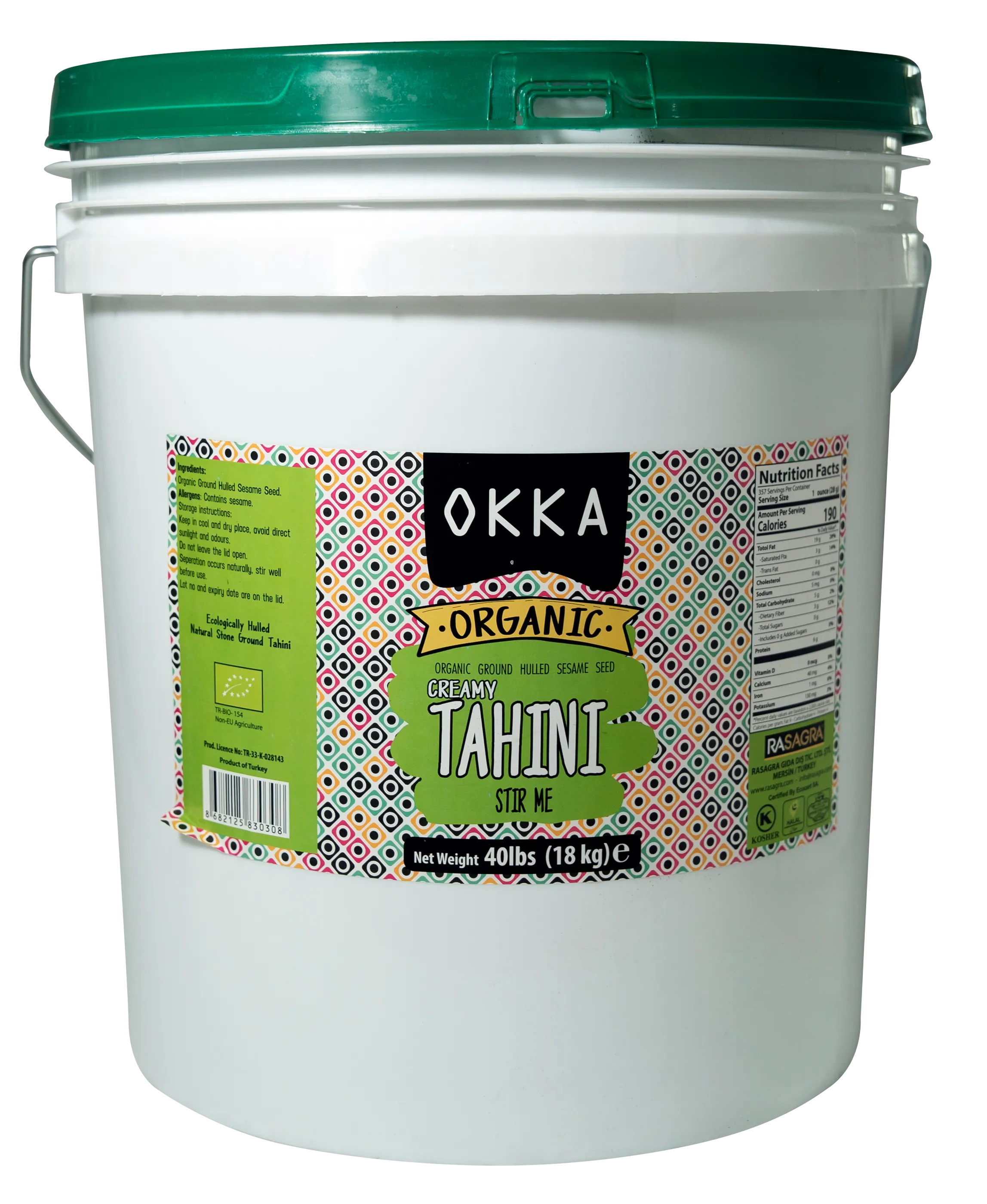 Organik Tahin 18 KG